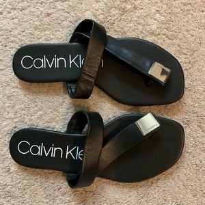 Calvin Klein Slides-Size 8-NWOT